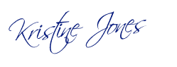 Kristine Jones signature